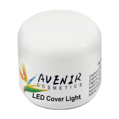 Акція на Гель для нарощування нігтів Avenir Cosmetics LED Cover Light, 15 мл від Eva