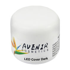 Акция на Гель для нарощування нігтів Avenir Cosmetics LED Cover Dark, тілесно-бежевий, 50 мл от Eva