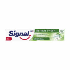 Акция на Зубна паста Signal Herbal Fresh Природна свіжість для всієї сім'ї, 75 мл от Eva