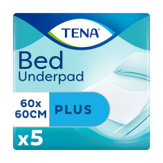 Акція на Урологічні сечопоглинальні пелюшки TENA Bed Plus 60*60, 5 шт від Eva