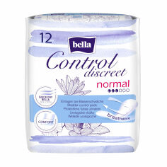 Акція на Урологічні прокладки жіночі Bella Control Discreet Normal, 12 шт від Eva