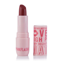 Акція на Матова помада для губ Pinkflash Silky Velvet Lipstick BB02, 3.4 г від Eva