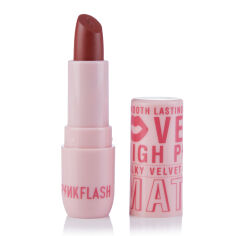 Акция на Матова помада для губ Pinkflash Silky Velvet Lipstick OR01, 3.4 г от Eva