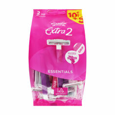 Акция на Одноразові станки для гоління Wilkinson Sword Extra2 Essentials Beauty жіночі, 10+5 шт от Eva