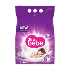 Акція на Пральний порошок Teo bebe Cotton Soft, автомат, 15 циклів прання, 2.25 кг від Eva