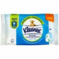 Акція на Туалетная бумага Kleenex влаги. 42*12 Classic від MOYO