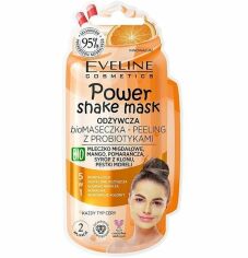 Акция на Eveline Cosmetics Power shake mask питательная био маска-пилинг с пробиотиками 10 мл от MOYO