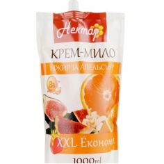 Акція на Крем-мыло жидкое Нектар Инжир и апельсин 1000мл від MOYO