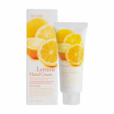 Акция на Крем для рук 3W Clinic Lemon Hand Cream з екстрактом лимону, 100 мл от Eva
