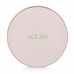 Акция на Зволожувальний тональний кушон для обличчя AGE 20's Signature Essence Cover Pact Moisture SPF 50+ PA+++, 21 Light Beige, 14 г (+ змінний блок, 14 г) от Eva