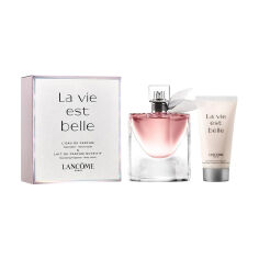 Акція на Парфумований набір жіночий Lancome La Vie Est Belle (парфумована вода, 50 мл + лосьйон для тіла, 50 мл) від Eva