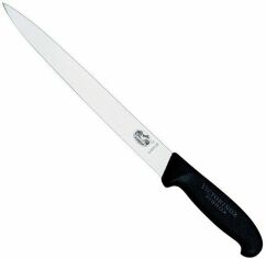 Акция на Кухонный нож Victorinox Fibrox Slicing 25см с черн. ручкой (5.4403.25) от Stylus