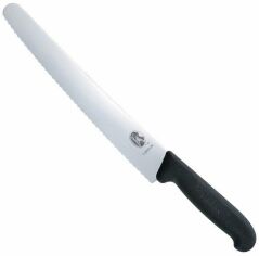 Акция на Кухонный нож Victorinox Fibrox Pastry 26см с черн. ручкой (52933.26) от Stylus
