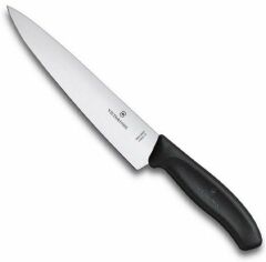 Акция на Кухонный нож Victorinox SwissClassic Carving 19см черный в блистере (6.8003.19B) от Stylus