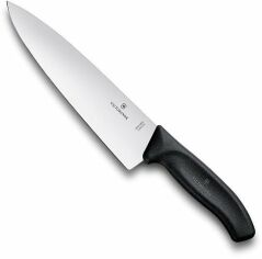 Акция на Кухонный нож Victorinox SwissClassic Carving 20см черный (6.8063.20) от Stylus