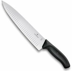 Акция на Кухонный нож Victorinox SwissClassic Carving 25см черный в блистере (6.8023.25B) от Stylus