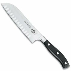 Акція на Кухонный нож Victorinox Forged Santoku Grand Maitre 17см черный (7.7323.17G) від Stylus