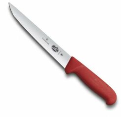 Акция на Кухонный нож Victorinox Fibrox Sticking 20см с красн. ручкой (5.5501.20) от Stylus