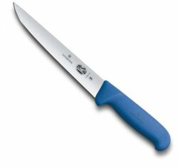 Акция на Кухонный нож Victorinox Fibrox Sticking 20см с син. ручкой (5.5502.20) от Stylus