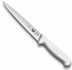 Акция на Кухонный нож Victorinox Fibrox 18см с бел. ручкой (5.3707.18) от Stylus