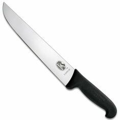 Акция на Кухонный нож Victorinox Fibrox Butcher 23см с черн. ручкой (5.5203.23) от Stylus