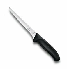 Акція на Кухонный нож Victorinox SwissClassic Boning Flex 15см черный в блистере (6.8413.15B) від Stylus