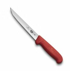 Акция на Кухонный нож Victorinox Fibrox Boning 15см с красн. ручкой (5.6001.15) от Stylus