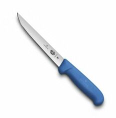 Акция на Кухонный нож Victorinox Fibrox Boning 15см с син. ручкой (5.6002.15) от Stylus