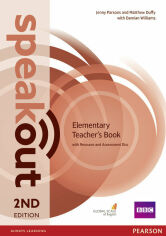 Акція на Speak Out 2nd Elementary TB+CD (учебник для учителя с вложенным Cd 4901990000) від Stylus