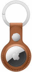 Акція на Apple Holder Leather Saddle Brown for AirTag (MX4M2) від Stylus