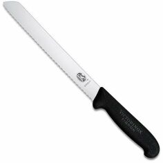Акция на Кухонный нож Victorinox Fibrox Bread 21см с черн. ручкой (52533.21) от Stylus