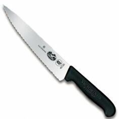 Акция на Кухонный нож Victorinox Fibrox 19см с черн. ручкой (52033.19) от Stylus