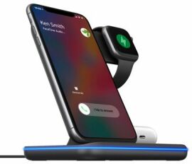 Акция на Gelius Wireless Charger Stand Pro 15W Black (GP-AWC01) for Apple iPhone, Apple Watch от Stylus