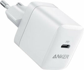 Акція на Anker USB-C Wall Charger PowerPort Iii 20W White (A2631G21) від Stylus