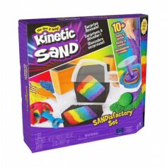 Акція на Набор песка для детского творчества - Kinetic Sand Мегафабрика (4 цвета, 907 g, аксесс.) від Stylus
