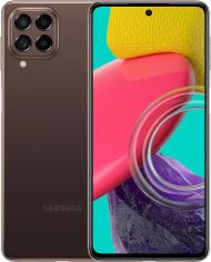 Акция на Samsung Galaxy M53 5G 6/128Gb Emerald Brown M536B от Stylus