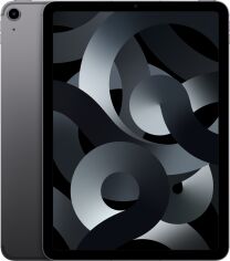 Акція на Apple iPad Air 5 10.9" 2022 Wi-Fi + Lte 64GB Space Gray (MM6R3) від Stylus