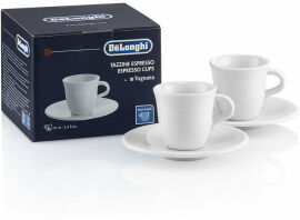 Акція на Набор Delonghi 2 Cups Ceramic Espresso 2х70 мл (DLSC308) від Stylus