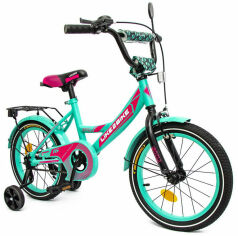 Акція на Велосипед подростковый 2-х колесный 16'' 211601 (RL7T) Like2bike Sky, бирюзовый, рама сталь, со звонком від Stylus