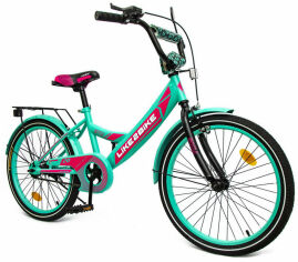 Акция на Велосипед подростковый 2-х колесный 20'' 212003 (RL7T) Like2bike Sky, бирюзовый, рама сталь, со звонком от Stylus