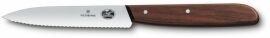 Акция на Кухонный нож Victorinox Wood Paring волн. с дерев. ручкой 10см (5.0730) от Stylus