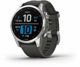 Акція на Garmin Fenix 7S Silver with Graphite Band (010-02539-01) від Stylus