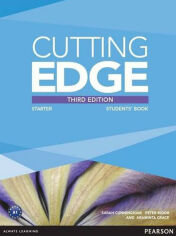 Акция на Cutting Edge 3rd ed Starter Sb + Dvd (підручник для учнів і студентів з вкладеним Dvd 4901990000) от Y.UA