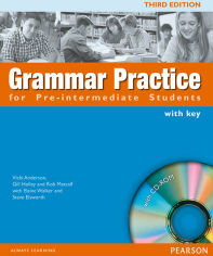 Акция на Grammar Practice (Third Edition) Pre-Intermediate + CD-ROM + key от Y.UA