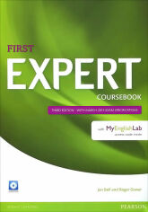 Акція на Expert First 3rd Edition Coursebook + Audio Cd + MyEnglishLab від Y.UA