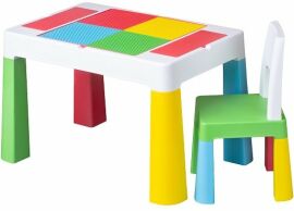 Акція на Комплект Tega Multifun стіл + 1 стілець MF-001 multicolor від Y.UA
