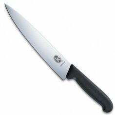 Акція на Кухонный нож Victorinox Fibrox Carving 25см с черн. ручкой (52003.25) від Y.UA