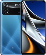 Акція на Xiaomi Poco X4 Pro 8/256GB Laser Blue (Global) від Y.UA