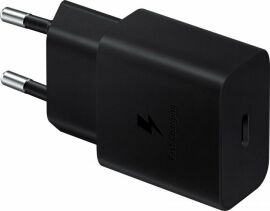 Акция на Samsung USB-C Wall Charger 15W Black (EP-T1510NBEGRU) от Y.UA