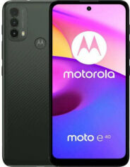 Акція на Motorola E40 4/64GB Carbon Gray (UA UCRF) від Y.UA